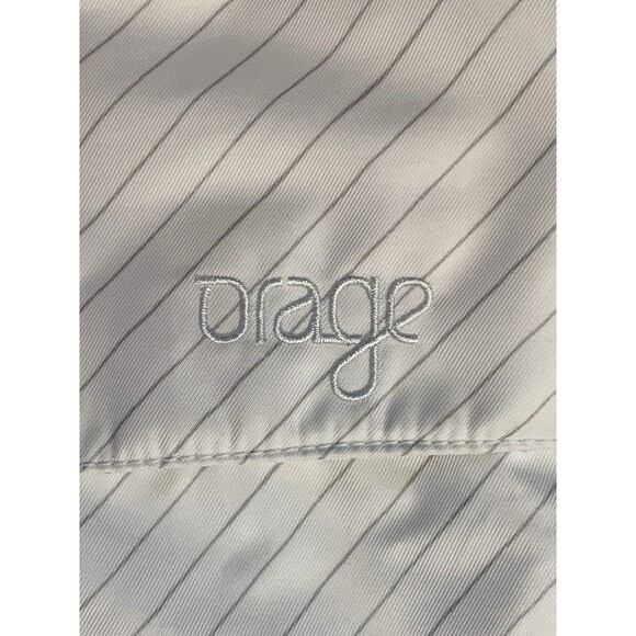 Orage Snow Pants Womans Size Small White Ski Snowboard Adjustable Waist Prime/OT - Picture 6 of 11